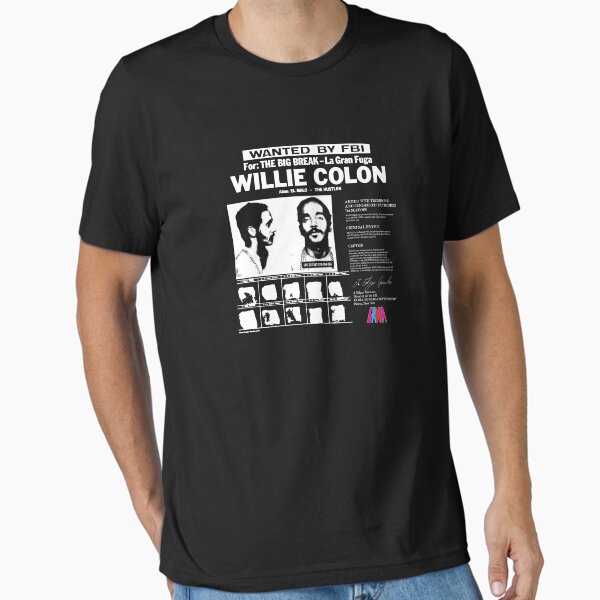 Willie Colon Black - Adult & Kids T-Shirts, Sweatshirts & Hoodies apparel design preview 1