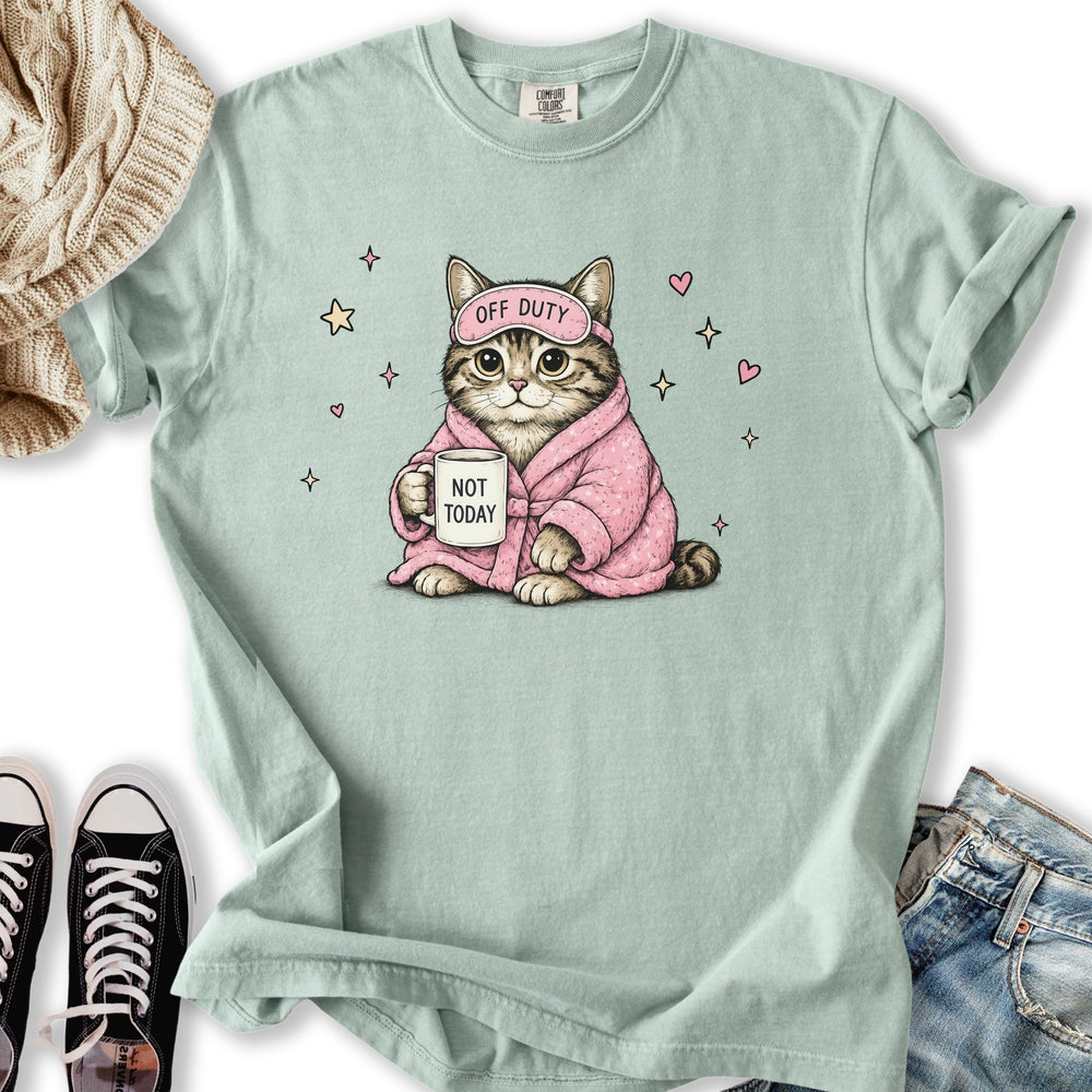Not Today Cat - Adult & Kids T-Shirts, Sweatshirts & Hoodies apparel design preview 1