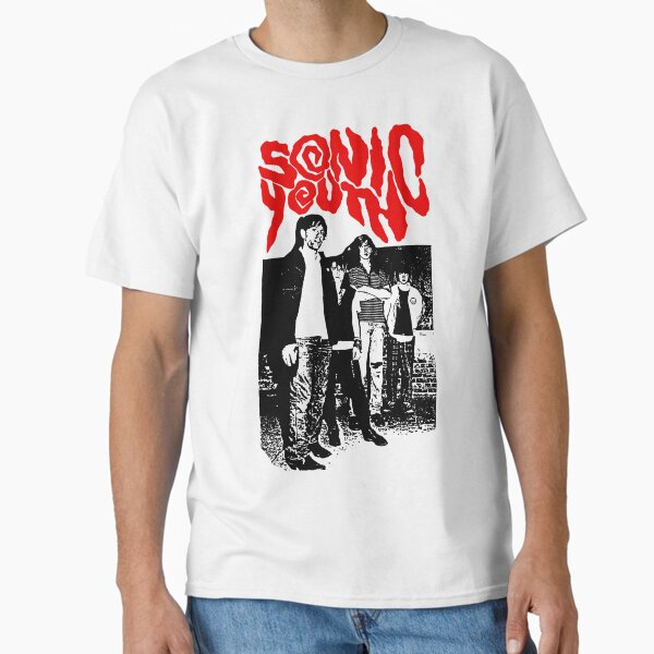 Big Red Typography Band With Face Member - Adult & Kids T-Shirts, Sweatshirts & Hoodies apparel design preview 1