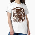 DND Funny RPG Alignment: Chaotic Feral. Trash animal - Adult & Kids T-Shirts, Sweatshirts & Hoodies apparel design preview 1