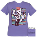 Girlie Girl Originals Preppy Serape Cactus Cow Print - Adult & Kids T-Shirts, Sweatshirts & Hoodies apparel design preview 1