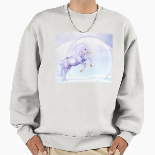 Unicorn Legendary Animals Leaping Mare Full Moon - Adult & Kids T-Shirts, Sweatshirts & Hoodies apparel design preview 1