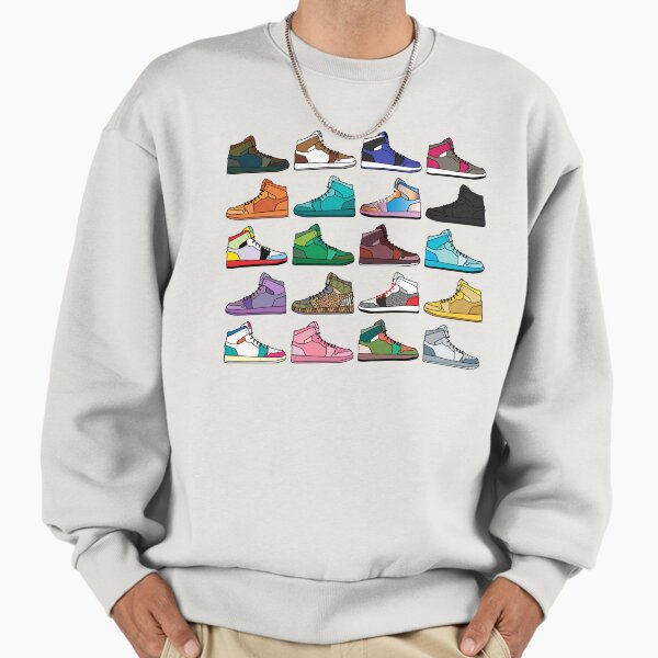 Sneaker pattern - Adult & Kids T-Shirts, Sweatshirts & Hoodies apparel design preview 1