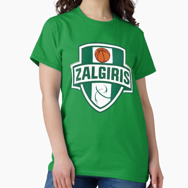 "Zalgiris Kaunas Green Basketball Spirit" - Adult & Kids T-Shirts, Sweatshirts & Hoodies apparel design preview 1