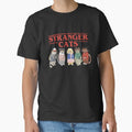 Stranger Cats - Adult & Kids T-Shirts, Sweatshirts & Hoodies apparel design preview 1