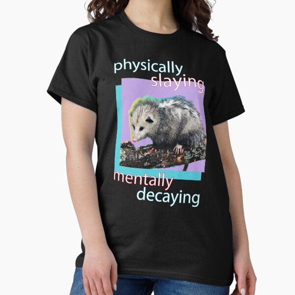 Physically Slaying Mentally Decaying - Adult & Kids T-Shirts, Sweatshirts & Hoodies apparel design preview 1