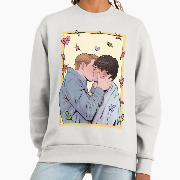 Charlie and Nick kissing Narlie Heartstopper Love - Adult & Kids T-Shirts, Sweatshirts & Hoodies apparel design preview 1