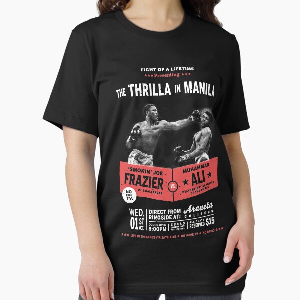 Ali vs Frazier Thrilla in Manila - Adult & Kids T-Shirts, Sweatshirts & Hoodies apparel design preview 1