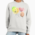 Watercolor Abstract Spring Flowers - Adult & Kids T-Shirts, Sweatshirts & Hoodies apparel design preview 1