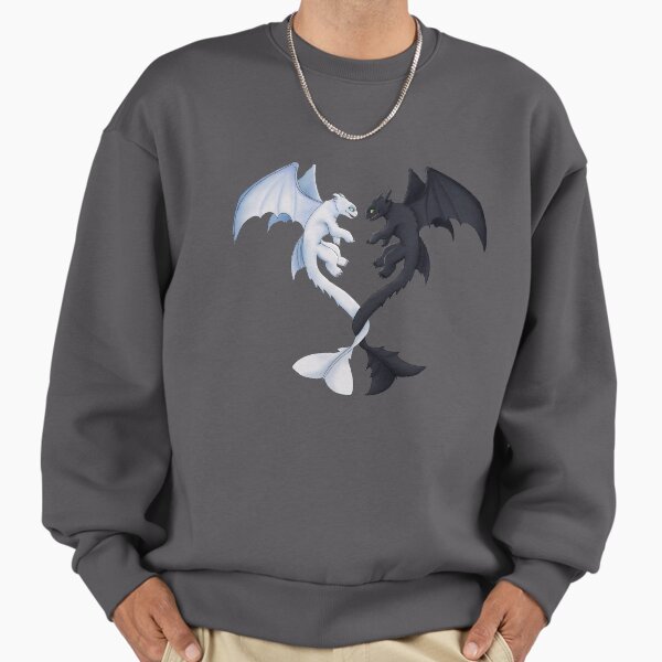 Toothless and lightfury - Adult & Kids T-Shirts, Sweatshirts & Hoodies apparel design preview 1