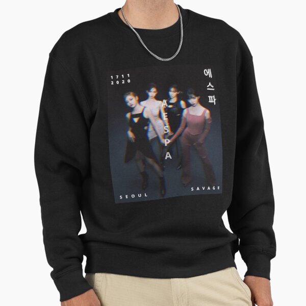 Aespa SAVAGE Glitch Version - Adult & Kids T-Shirts, Sweatshirts & Hoodies apparel design preview 1
