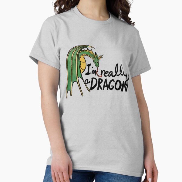 I'm really a dragon - Adult & Kids T-Shirts, Sweatshirts & Hoodies apparel design preview 1