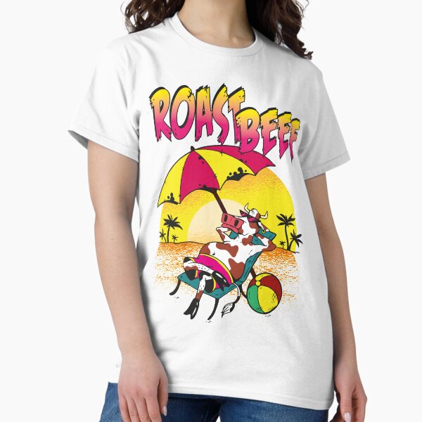 Roast beef 80s style - Adult & Kids T-Shirts, Sweatshirts & Hoodies apparel design preview 1
