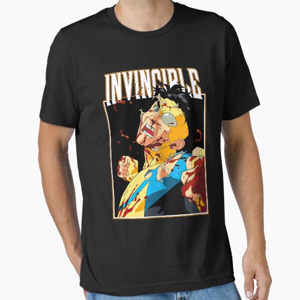Invincible Battle Damaged Mark - Adult & Kids T-Shirts, Sweatshirts & Hoodies apparel design preview 1