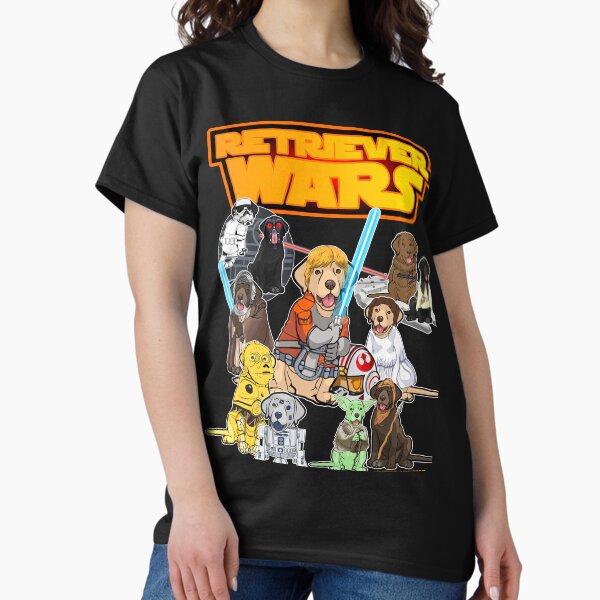 Retriever Wars - Adult & Kids T-Shirts, Sweatshirts & Hoodies apparel design preview 1