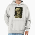 Skull Of A Skeleton With Burning Cigarette Vincent - Adult & Kids T-Shirts, Sweatshirts & Hoodies apparel design preview 1