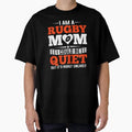 Rugby Mom Funny Loud And Proud Sports Humor - Adult & Kids T-Shirts, Sweatshirts & Hoodies apparel design preview 1