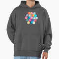 Crystal Bohemian Honeycomb Cubes colorful hexagon - Adult & Kids T-Shirts, Sweatshirts & Hoodies apparel design preview 1