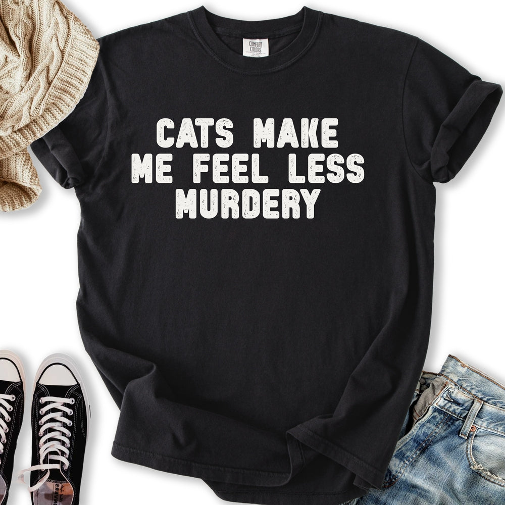 Feel Less Murdery - Adult & Kids T-Shirts, Sweatshirts & Hoodies apparel design preview 1