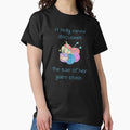 A Lady Never Discusses The Size Of Her Yarn Stash - Adult & Kids T-Shirts, Sweatshirts & Hoodies apparel design preview 1