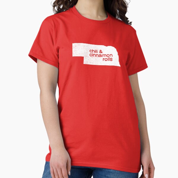 Vintage Nebraska Food Chili Cinnamon Rolls - Adult & Kids T-Shirts, Sweatshirts & Hoodies apparel design preview 1
