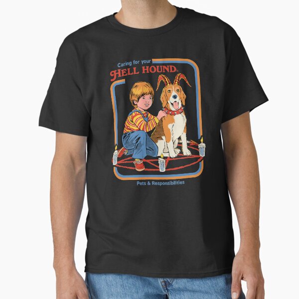 Caring For Your Hell Hound - Adult & Kids T-Shirts, Sweatshirts & Hoodies apparel design preview 1