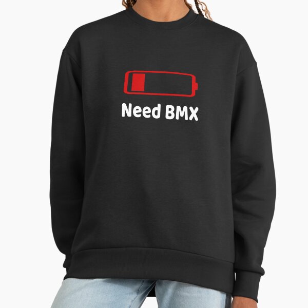 Low Battery Need BMX Activities Hobbies Gift - Adult & Kids T-Shirts, Sweatshirts & Hoodies apparel design preview 1