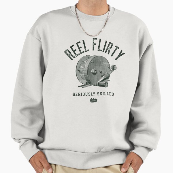 Reel Flirty/Seriously Skilled Female Fishing - Adult & Kids T-Shirts, Sweatshirts & Hoodies apparel design preview 1