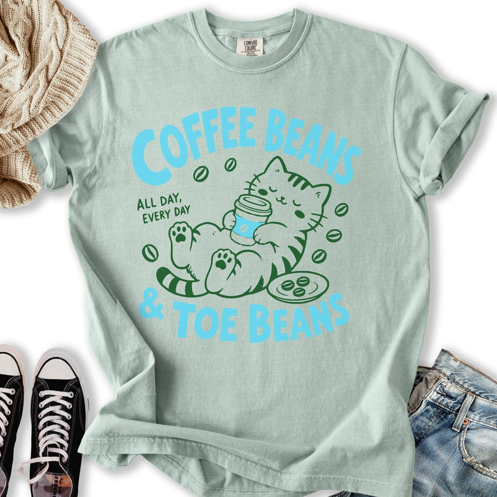 Coffee Beans Toe - Adult & Kids T-Shirts, Sweatshirts & Hoodies apparel design preview 2