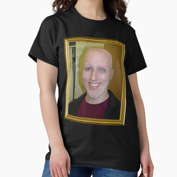 Bald Nostalgia Critic in Picture Frame - Adult & Kids T-Shirts, Sweatshirts & Hoodies apparel design preview 1