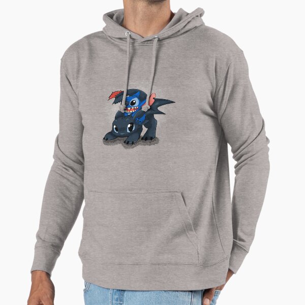 Stitch Toothless Crossover - Adult & Kids T-Shirts, Sweatshirts & Hoodies apparel design preview 1