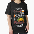 If Lost Or Drunk Please Return To My Camping Friends - Adult & Kids T-Shirts, Sweatshirts & Hoodies apparel design preview 1