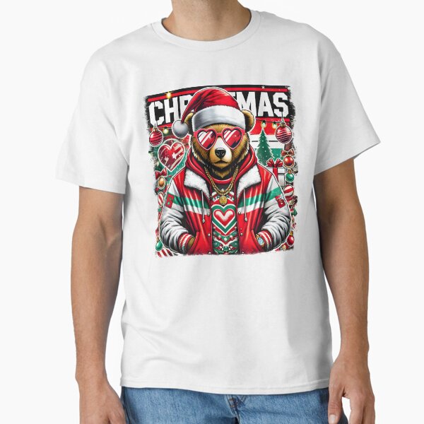 Christmas bear - Adult & Kids T-Shirts, Sweatshirts & Hoodies apparel design preview 1
