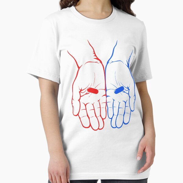 Red Pill or Blue The Matix - Adult & Kids T-Shirts, Sweatshirts & Hoodies apparel design preview 1
