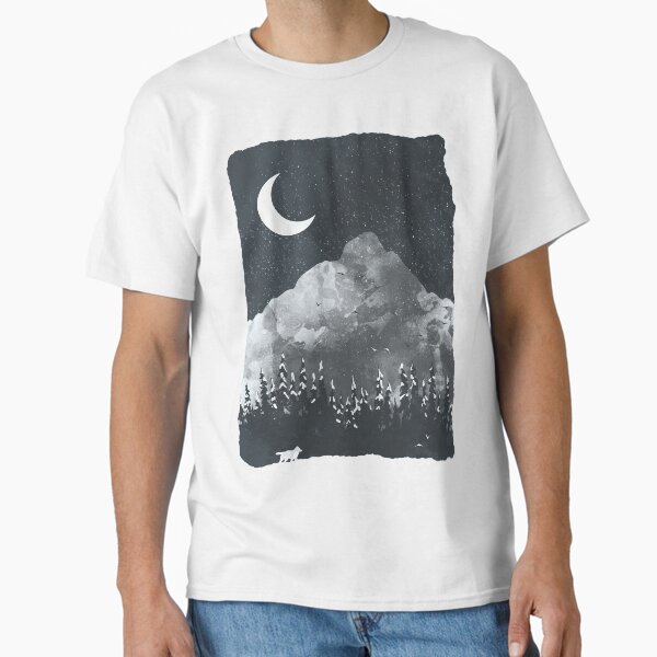 Winter Finds the Wolf... - Adult & Kids T-Shirts, Sweatshirts & Hoodies apparel design preview 1