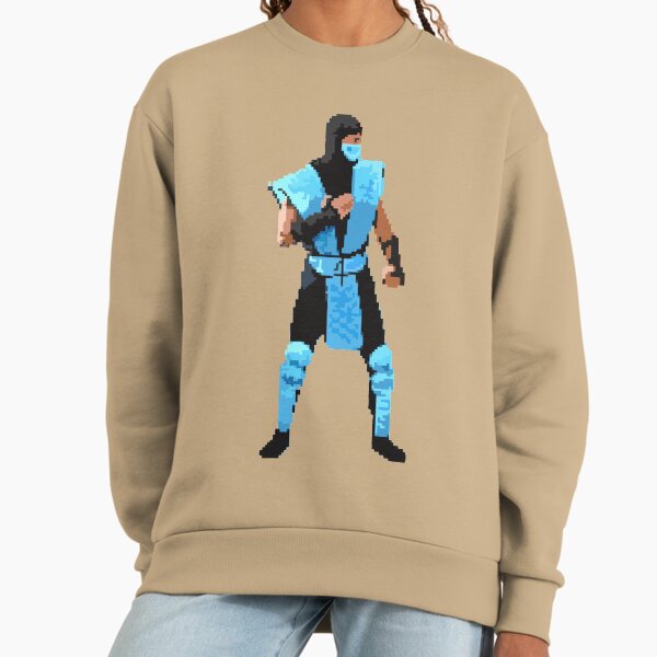 Mortal Kombat II Retro Sub Zero Pixel 16 Bit - Adult & Kids T-Shirts, Sweatshirts & Hoodies apparel design preview 1