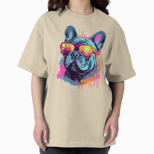Sunglasses French Bulldog II Cool design for stylish - Adult & Kids T-Shirts, Sweatshirts & Hoodies apparel design preview 1