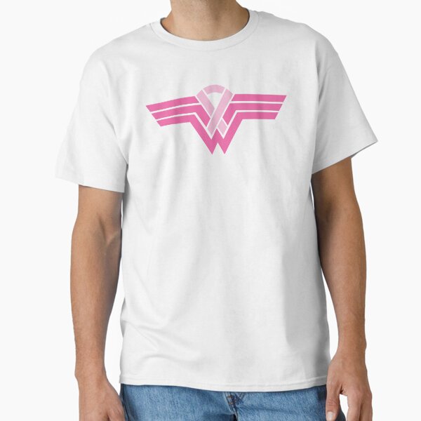 Superhero Ribbon Breast Cancer Awareness - Adult & Kids T-Shirts, Sweatshirts & Hoodies apparel design preview 1