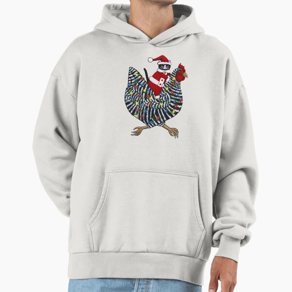 Christmas Chicken Ride! - Adult & Kids T-Shirts, Sweatshirts & Hoodies apparel design preview 1
