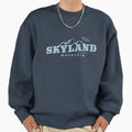 The X Files: Skyland Mountain (Sky Blue) - Adult & Kids T-Shirts, Sweatshirts & Hoodies apparel design preview 1
