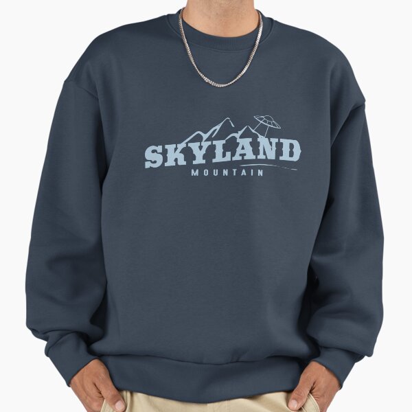 The X Files: Skyland Mountain (Sky Blue) - Adult & Kids T-Shirts, Sweatshirts & Hoodies apparel design preview 1