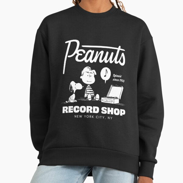 Peanuts Record Shop - Adult & Kids T-Shirts, Sweatshirts & Hoodies apparel design preview 1
