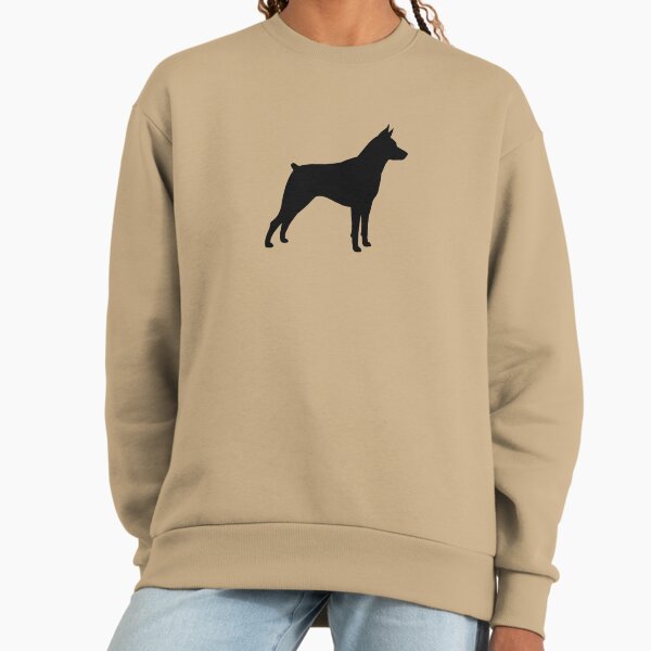 Miniature Pinscher MinPin Dog Silhouette(s) - Adult & Kids T-Shirts, Sweatshirts & Hoodies apparel design preview 1