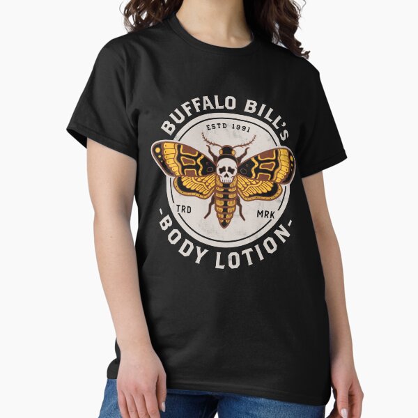 Buffalo Bill's Body Lotion Death's Head Moth Horror - Adult & Kids T-Shirts, Sweatshirts & Hoodies apparel design preview 1