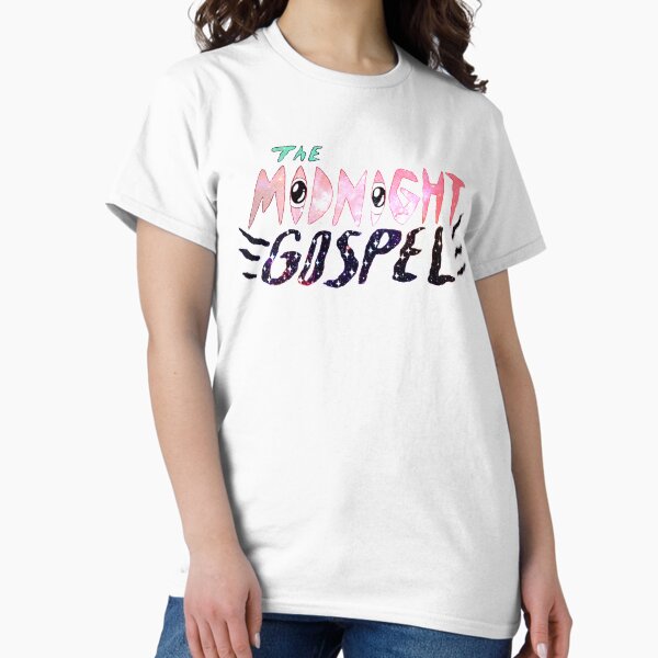 Midnight Gospel Logo with Space Pattern - Adult & Kids T-Shirts, Sweatshirts & Hoodies apparel design preview 1