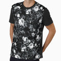 Roses Black and White Graphic - Adult & Kids T-Shirts, Sweatshirts & Hoodies apparel design preview 1