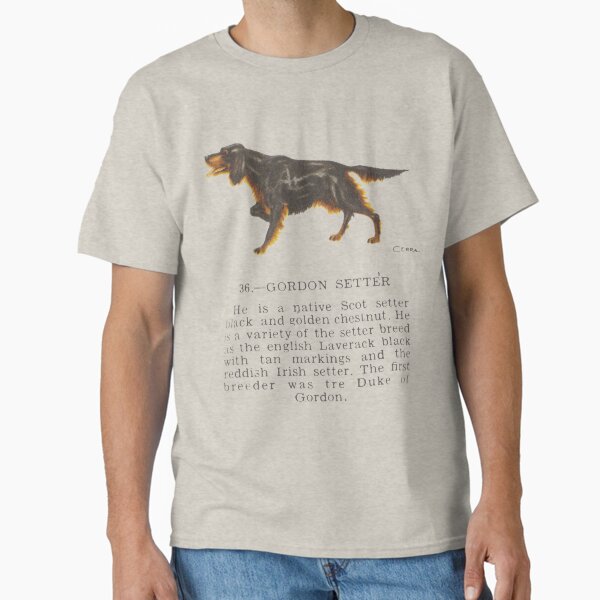 Matchbox Dogs: Gordon Setter - Adult & Kids T-Shirts, Sweatshirts & Hoodies apparel design preview 1