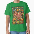 Garden love, creative knitting picture - Adult & Kids T-Shirts, Sweatshirts & Hoodies apparel design preview 1