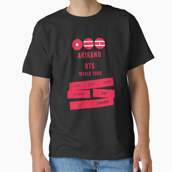 Arirang BTS world wour Black Concert - Adult & Kids T-Shirts, Sweatshirts & Hoodies apparel design preview 1