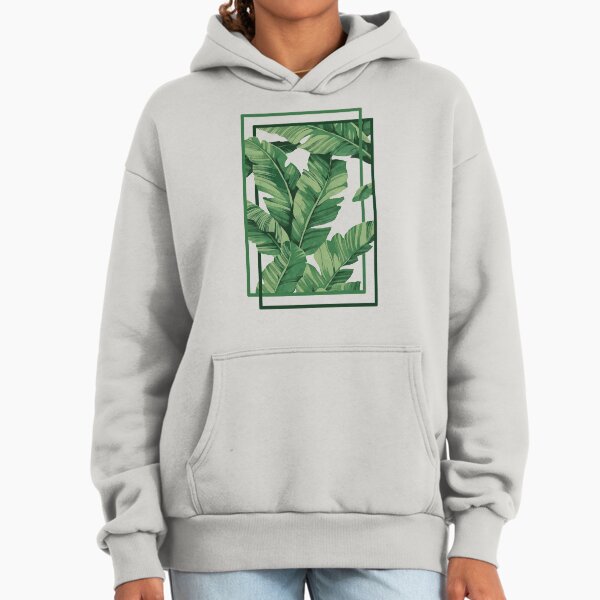 Tropical banana leaves - Adult & Kids T-Shirts, Sweatshirts & Hoodies apparel design preview 1